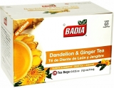 Badia Dandelion & Ginger Box of 25 Individual Bags2.10